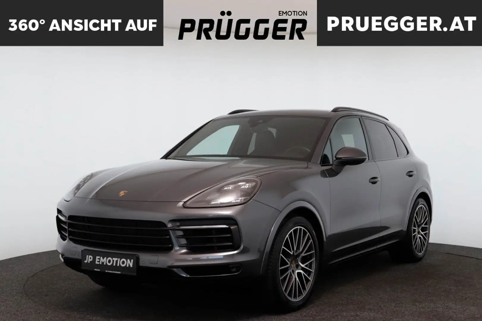 Porsche Cayenne III Autom NAVI LED 21ZOLL LEDER AHV Grijs - 1