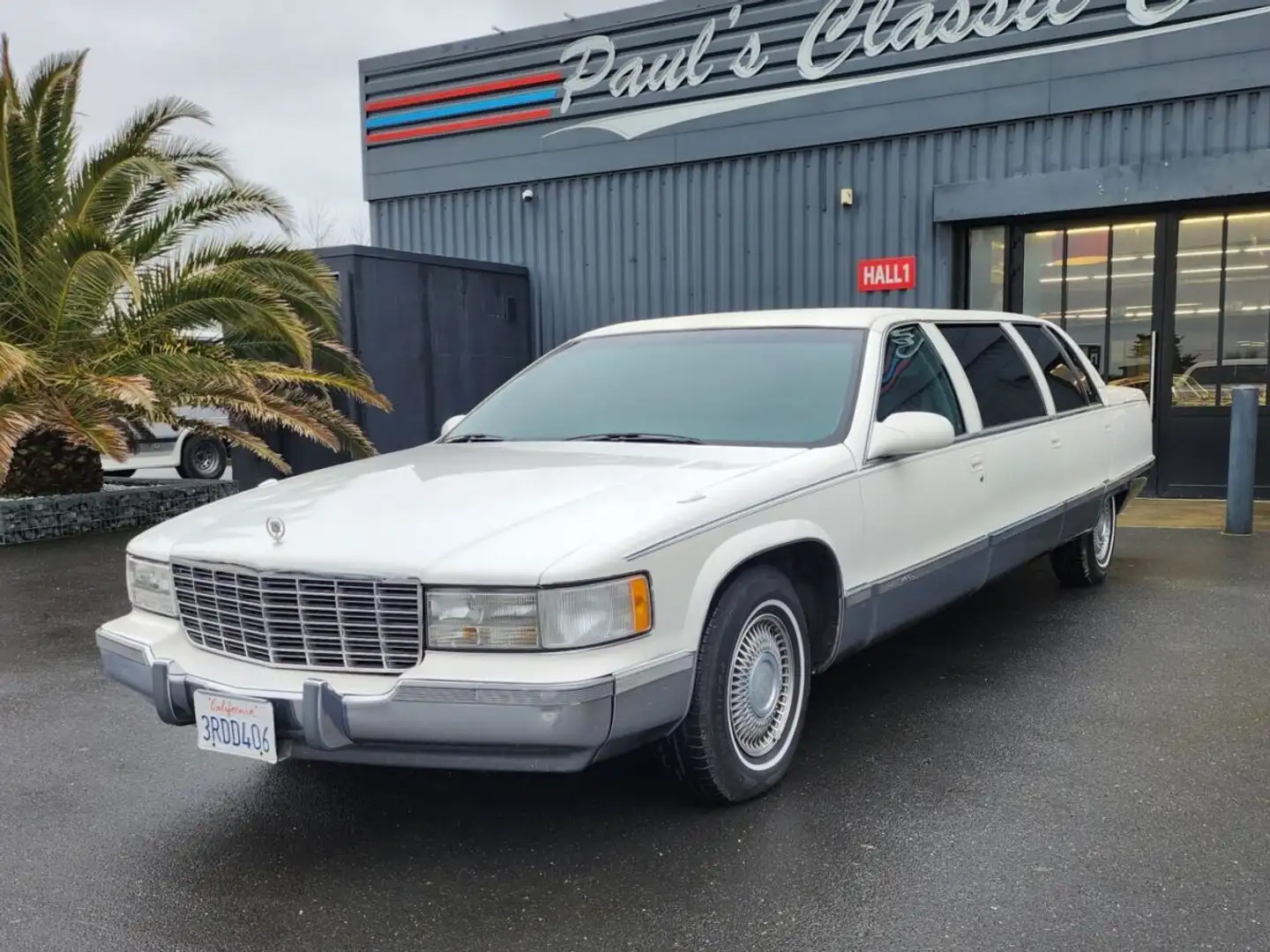 Cadillac Fleetwood limousine Weiß - 2