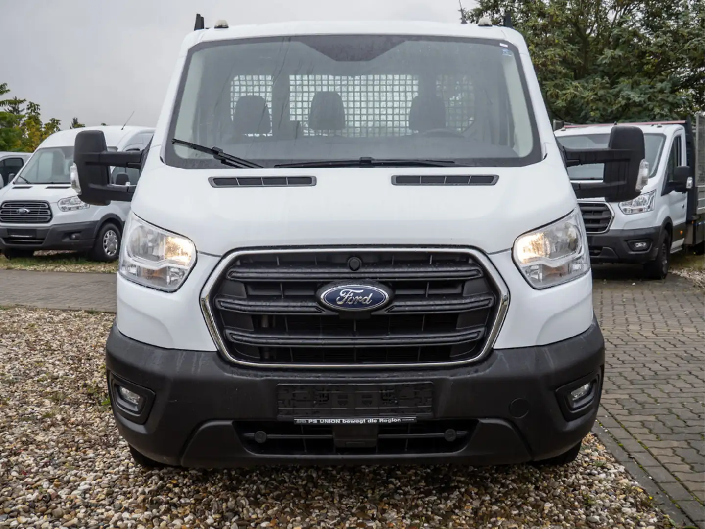 Ford Transit EK Pritsche TREND 350L2 KLIMA AHK Blanc - 2