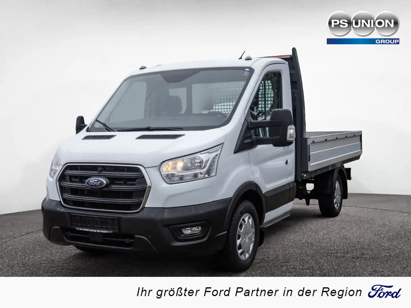 Ford Transit EK Pritsche TREND 350L2 KLIMA AHK Blanc - 1