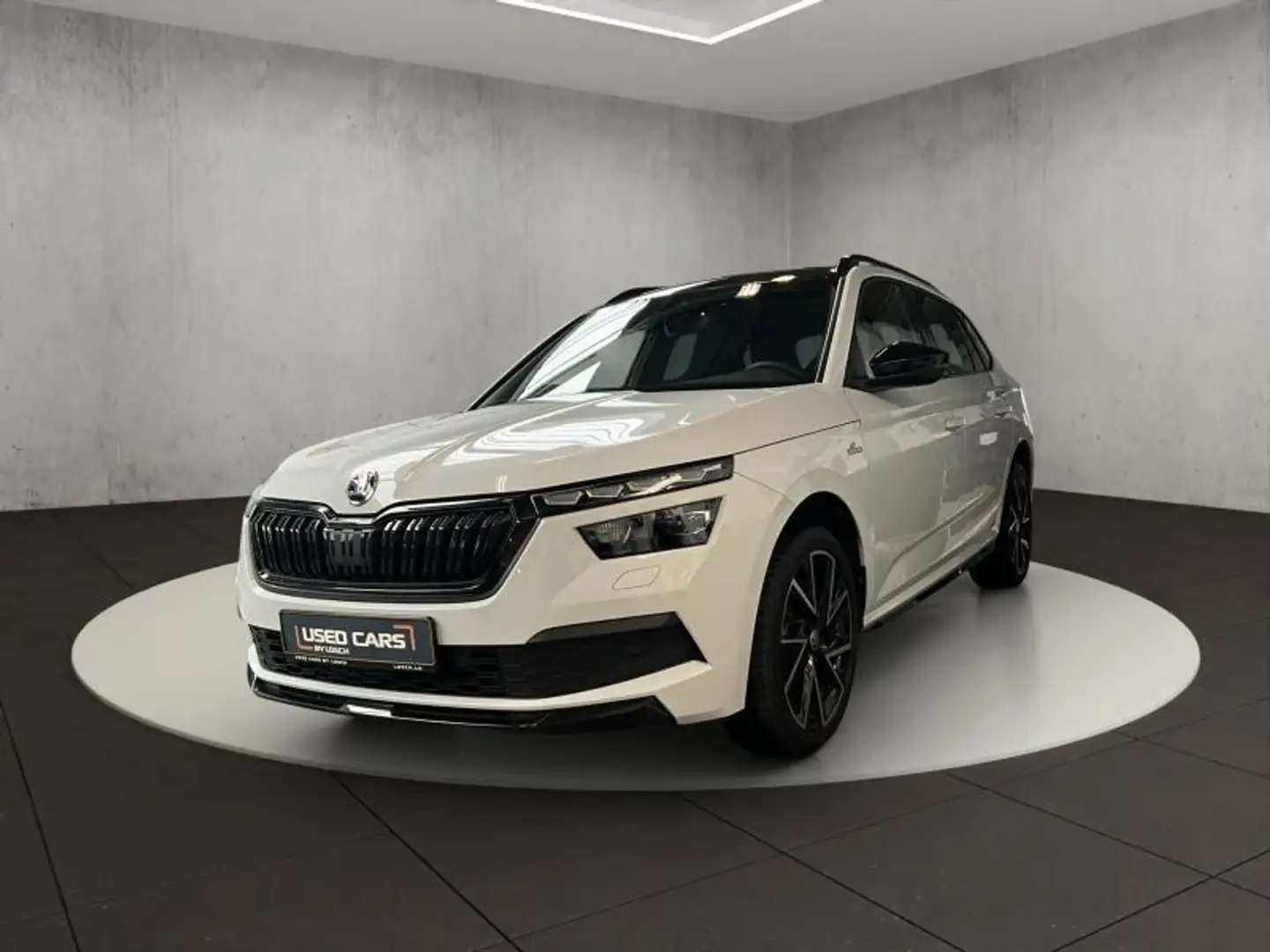 Skoda Kamiq Monte-Carlo+DSG+Pano+LED Blanc - 1
