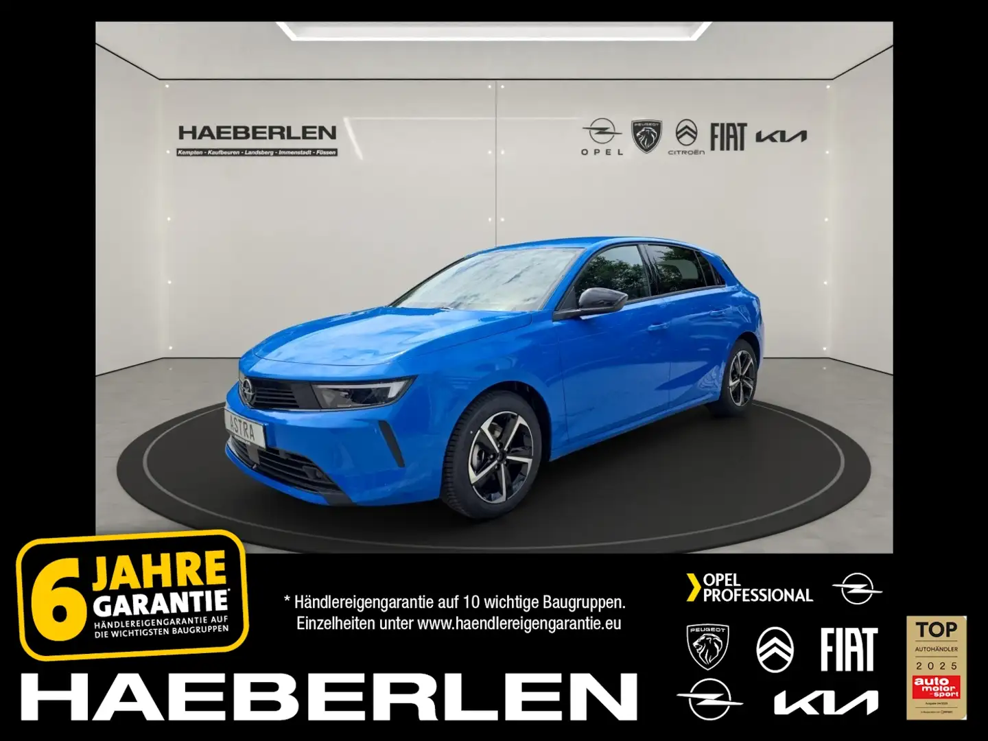 Opel Astra L 1.2 Turbo Edition *ALLWETTER*SHZ+LHZ*PDC Blu/Azzurro - 1
