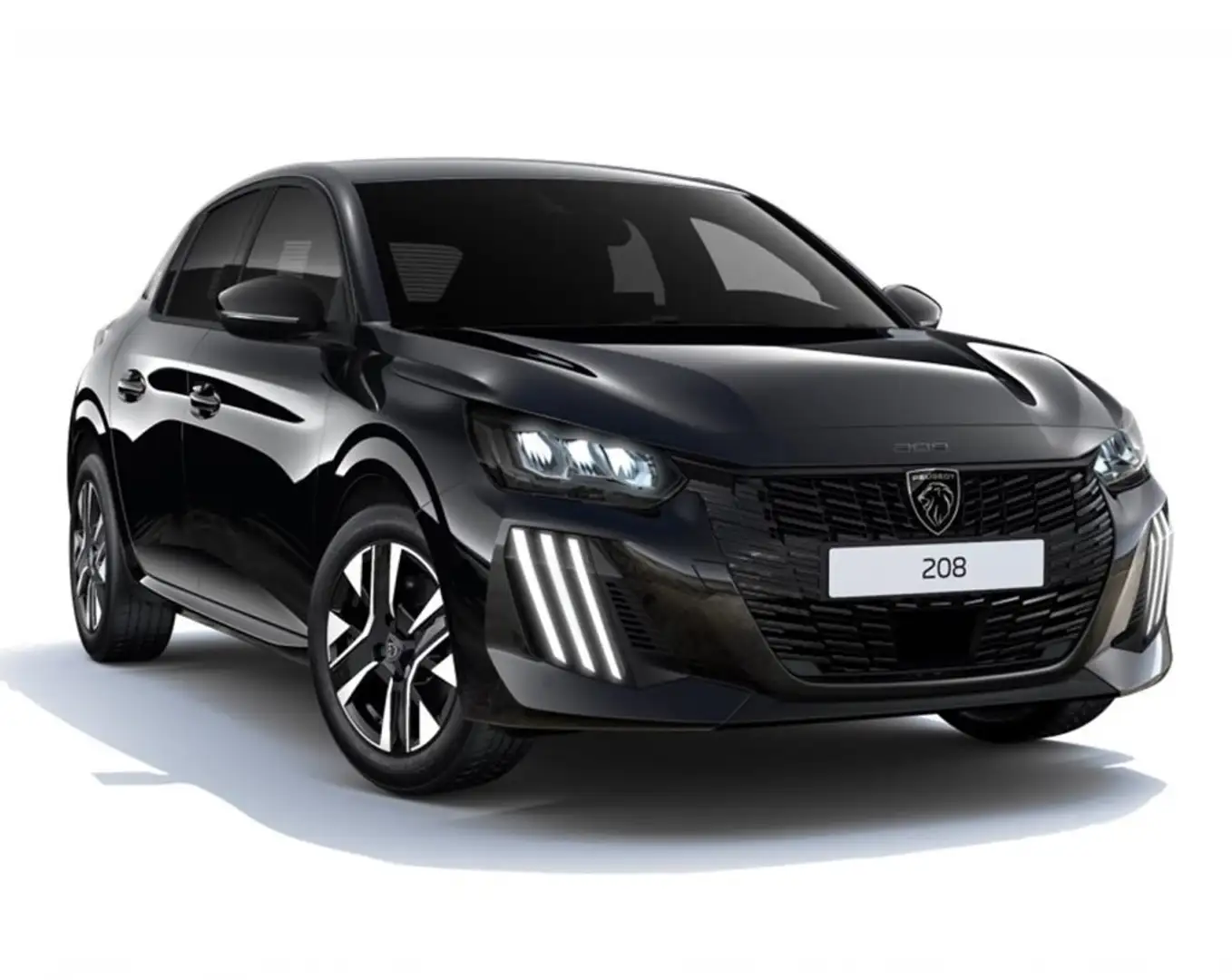 Peugeot 208 Hybrid 110 e-DCS6 Allure con Vision & Nav. Pack Noir - 1