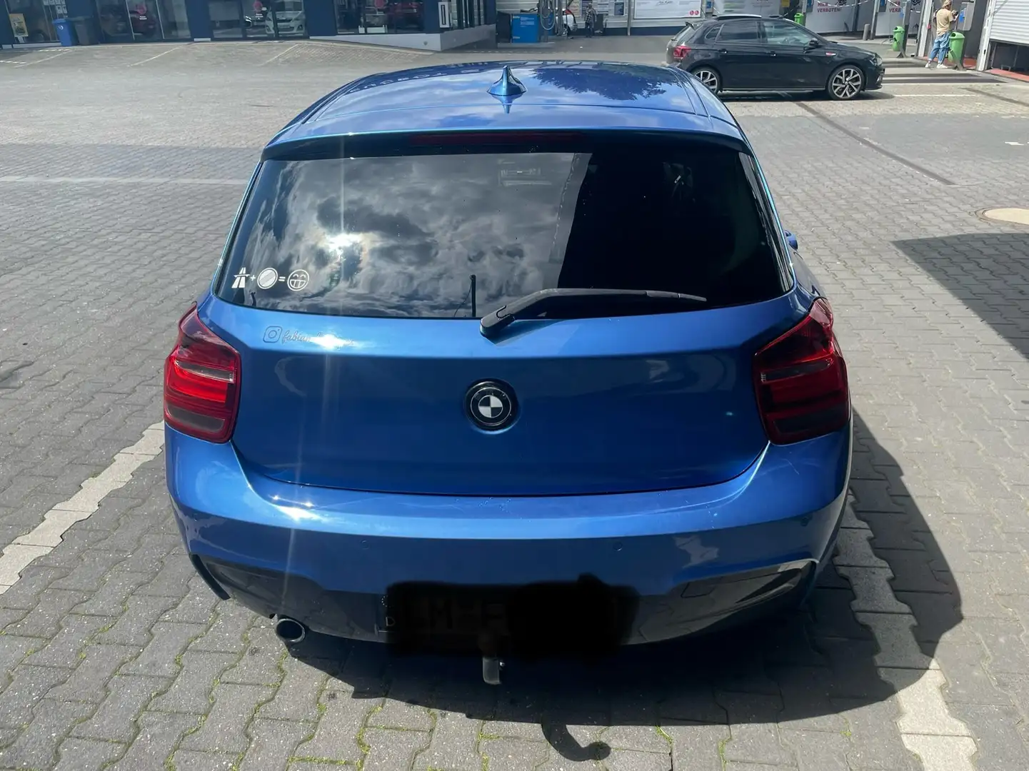 BMW 120 120d Aut. BluePerformance Kék - 2