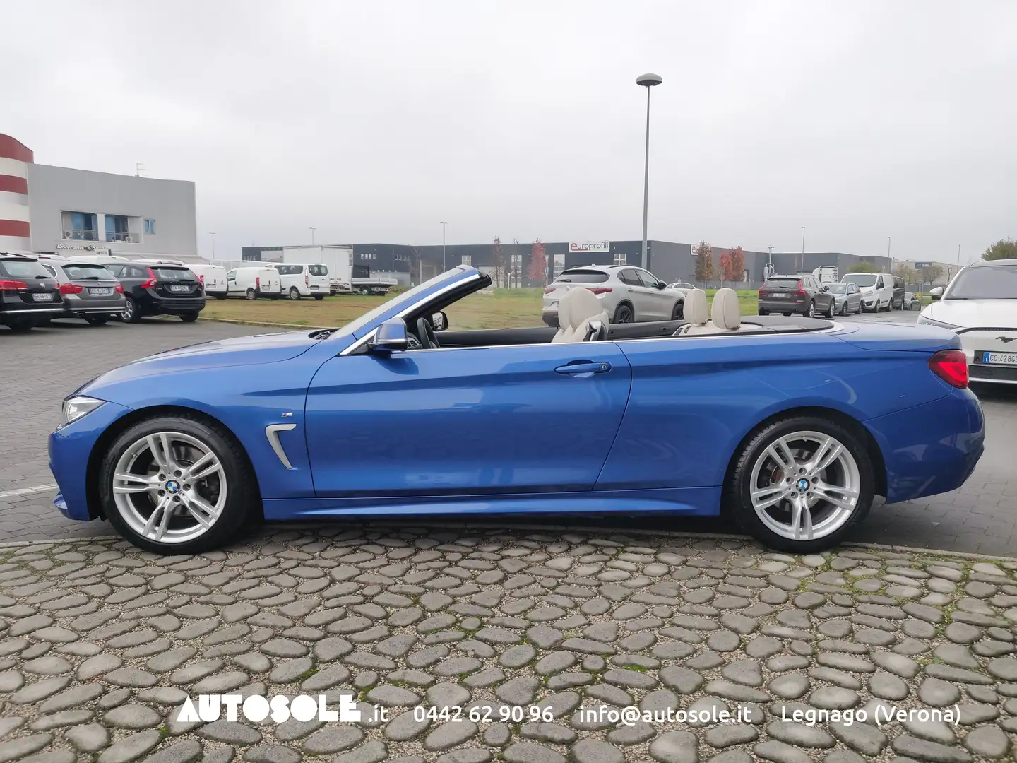 BMW 430 430i Cabrio Msport Automatica Bleu - 2