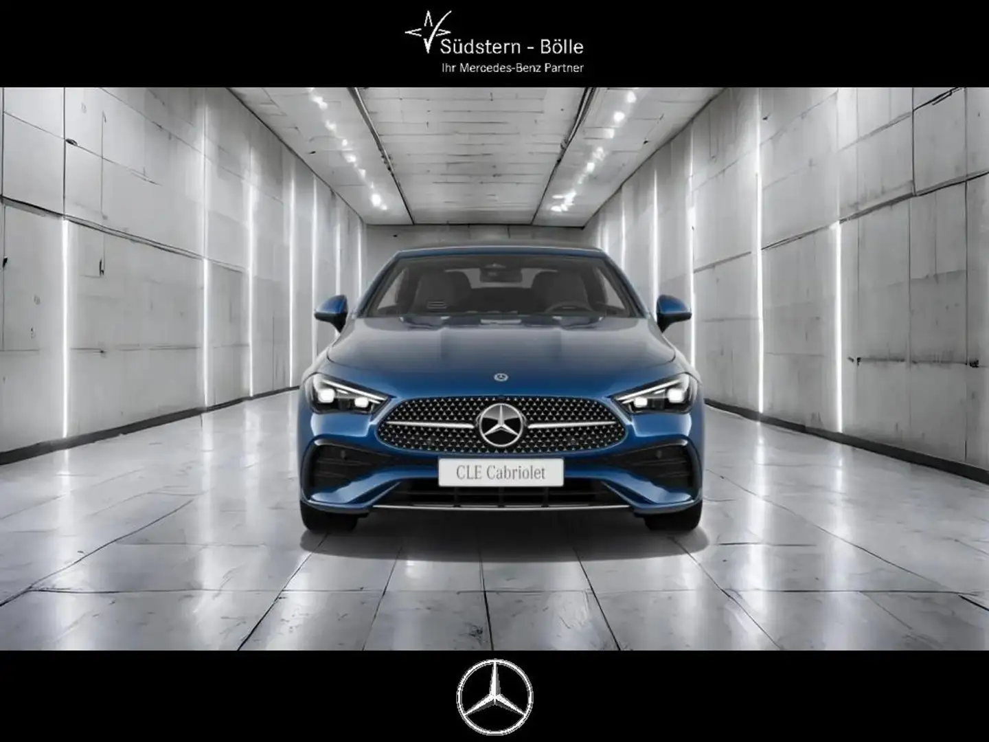 Mercedes-Benz CLE 300 4M Cabrio AMG-PREM.+AHK+DIG.L.+MEM.+TOTW Bleu - 2