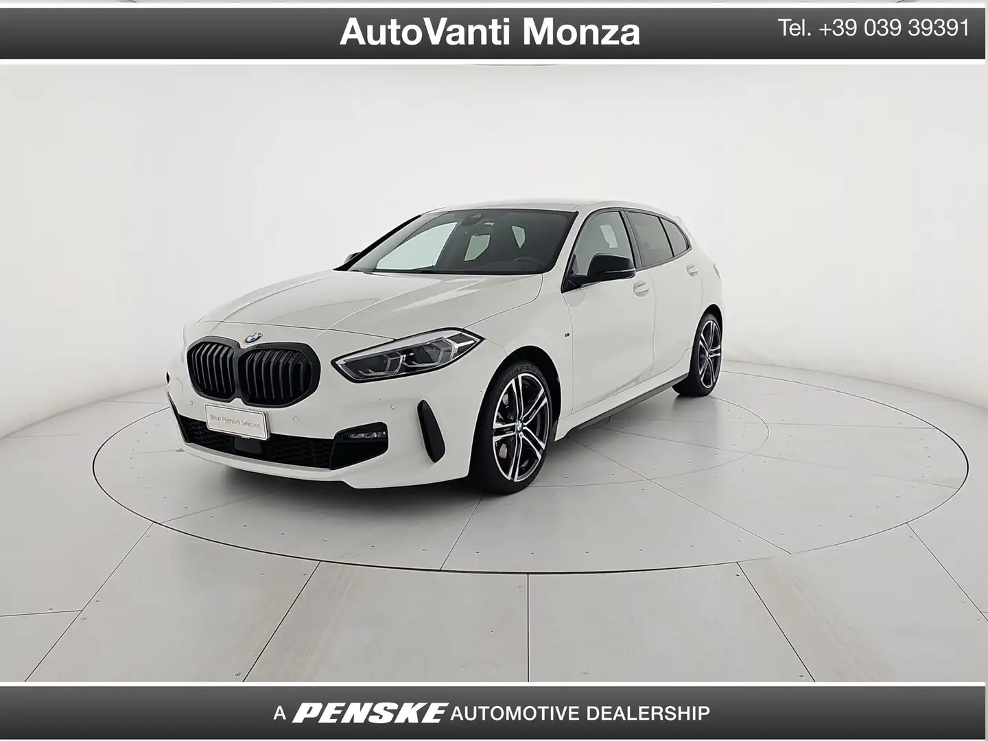 BMW 118 118d 5p. Msport Blanc - 1