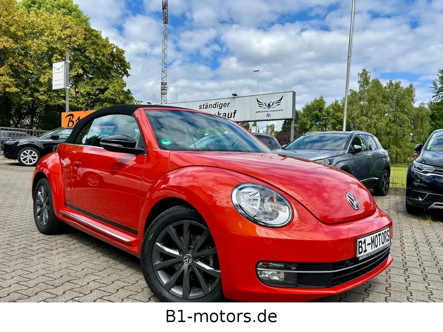 Volkswagen Beetle Cabriolet Club BMT*Design Paket* 68TKM*** Orange - 2