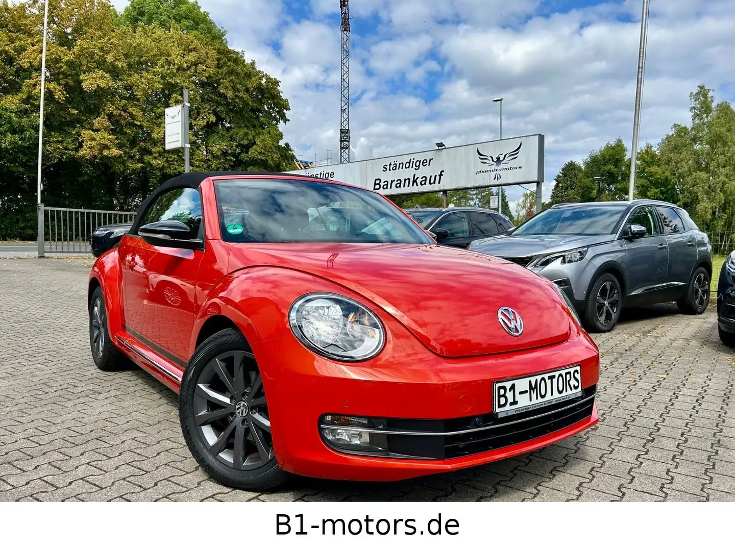 Volkswagen Beetle Cabriolet Club BMT*Design Paket* 68TKM*** Orange - 1