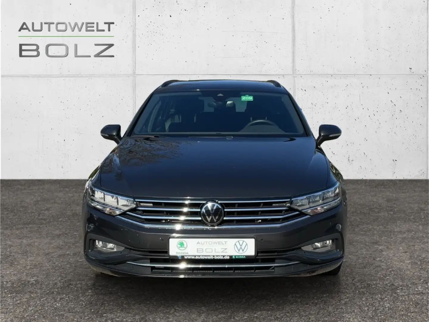 Volkswagen Passat Business 2.0 TDI AHK Navi Massagesitze LED ACC App Szary - 2