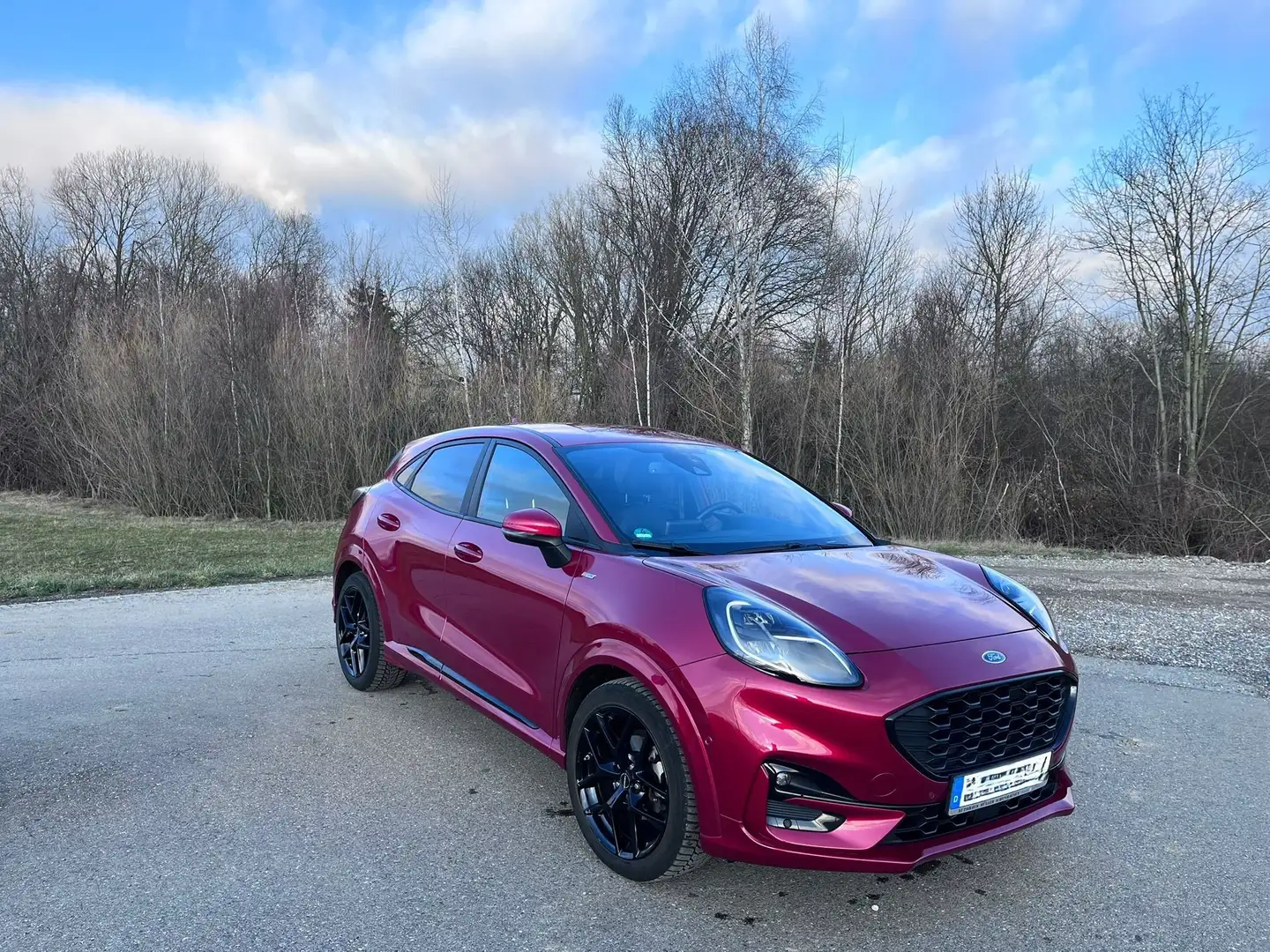 Ford Puma Puma 1.0 EcoBoost Hybrid ST-LINE X Red - 1