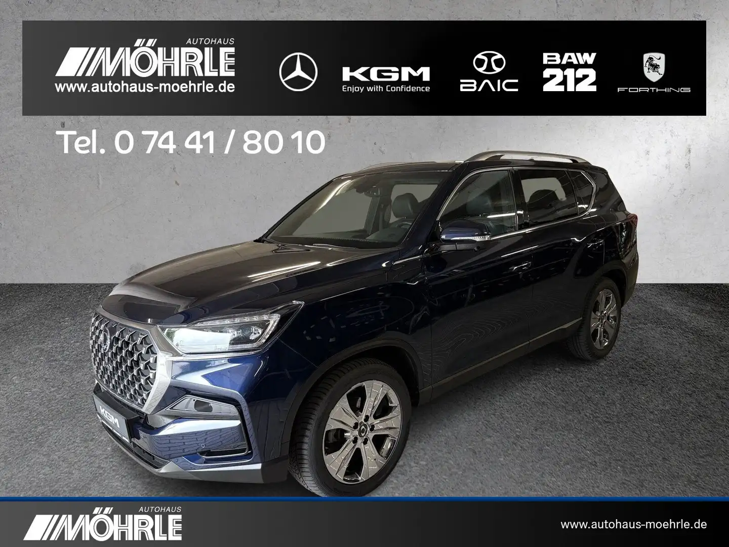 SsangYong Rexton REXTON Sapphire 2.2 D 4WD Elegance-Paket 20 Zoll Blau - 2