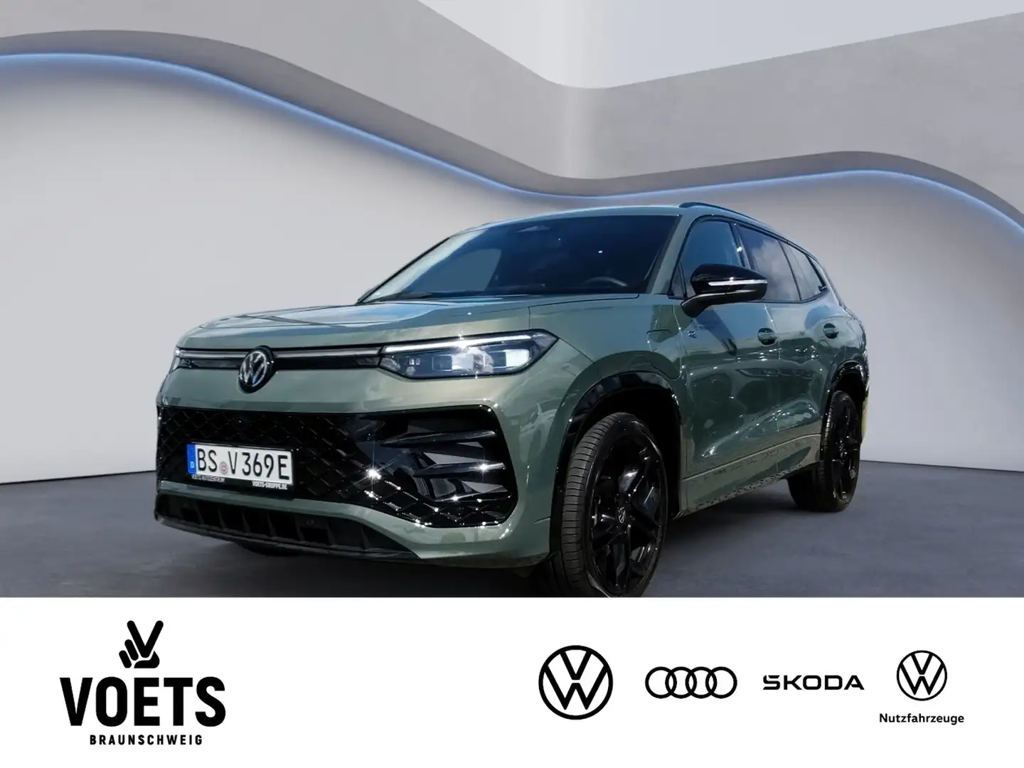 Volkswagen Tayron R-Line 1.5 TSI eHybrid DSG MATRIX-LED+AHK Grün - 1