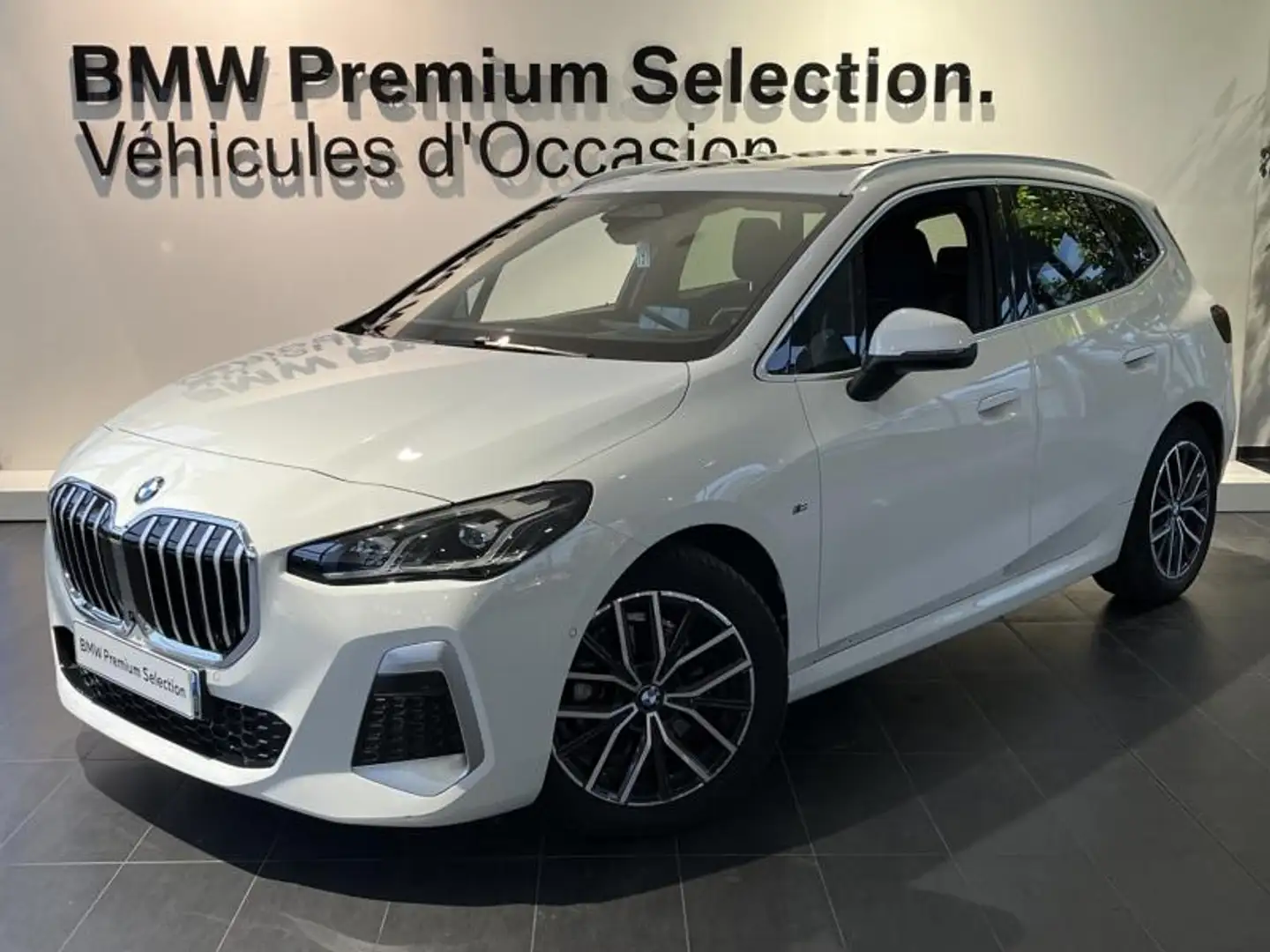 BMW 218 218d 150ch M Sport DKG7 Blanc - 1