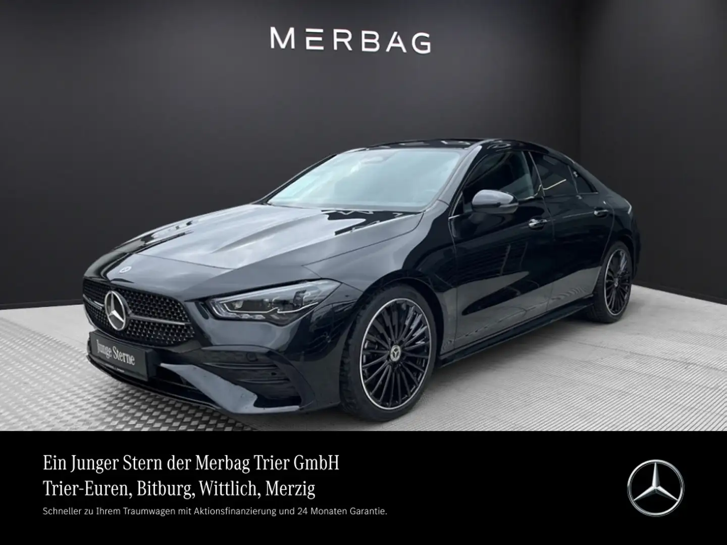 Mercedes-Benz CLA 250 4M *AMG Night Pano 19" Burmest Beam Totw Nero - 1