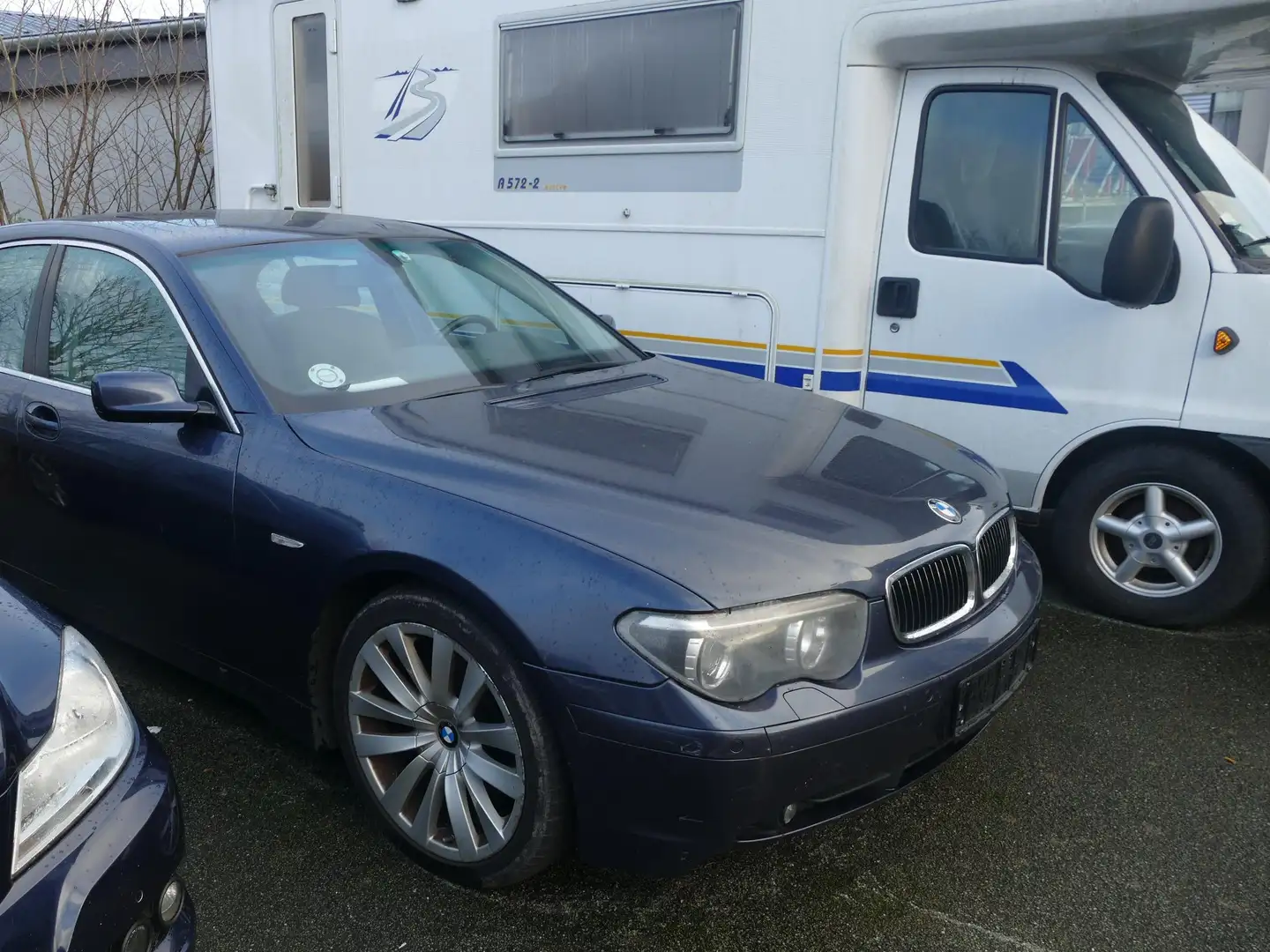 BMW 745 i Leder Xenon Wasserpumpe Lichtmaschine defekt ! Bleu - 2