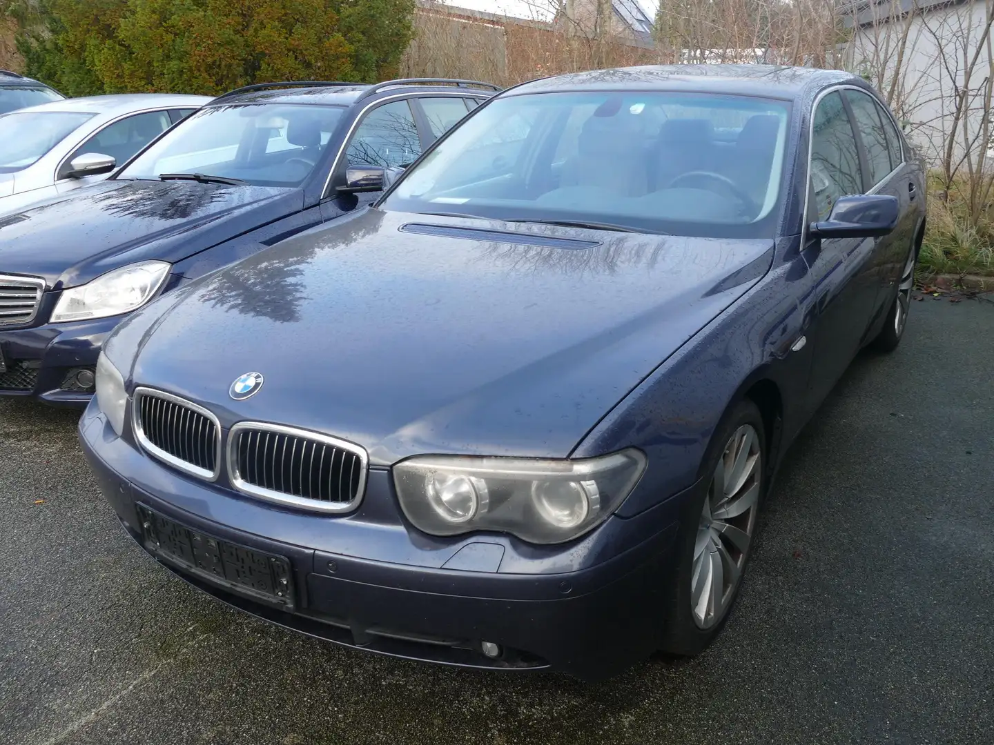 BMW 745 i Leder Xenon Wasserpumpe Lichtmaschine defekt ! Bleu - 1
