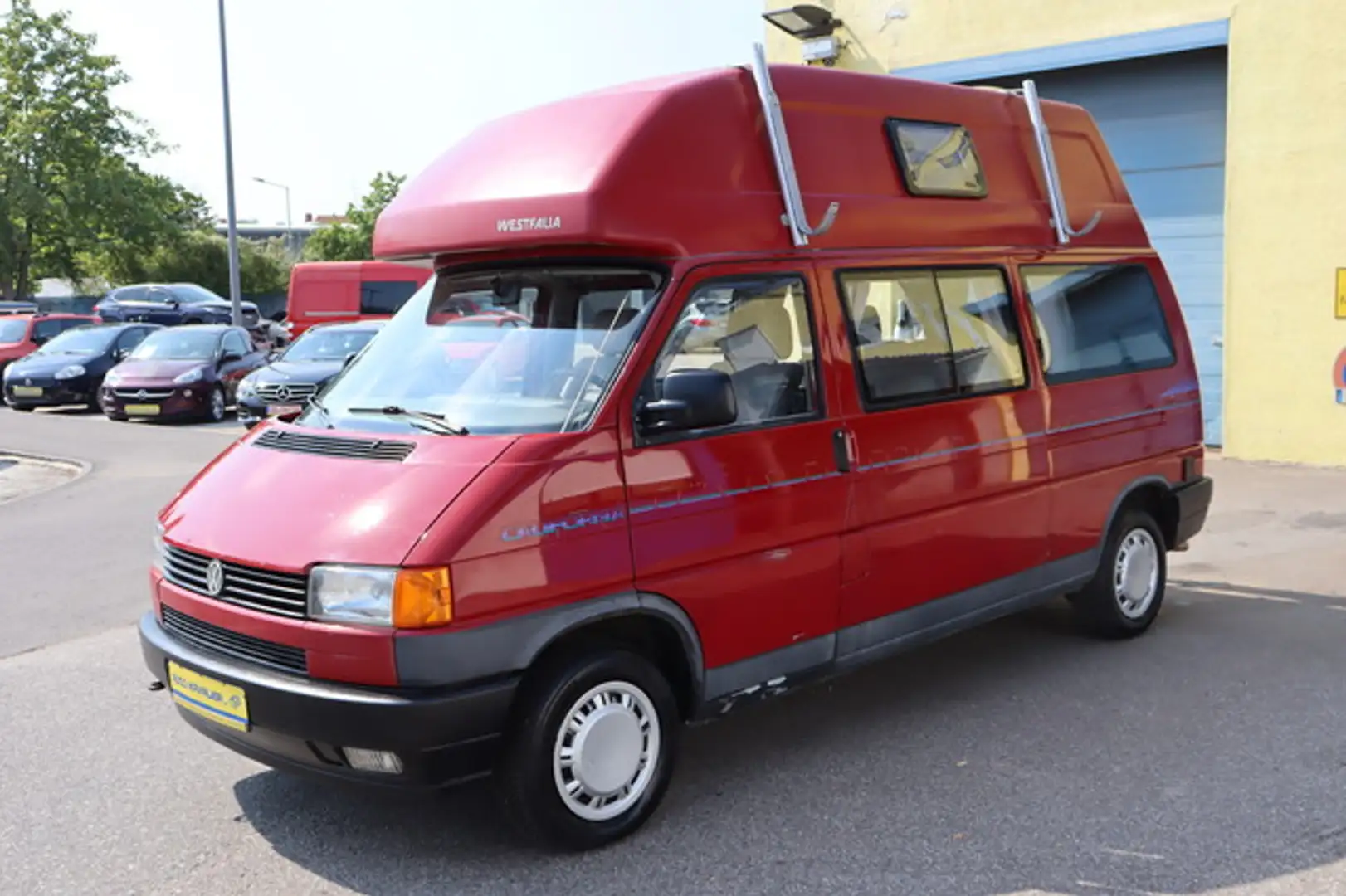 Volkswagen T4 California Club Westfalia HU/AU neu Hochdach Piros - 1