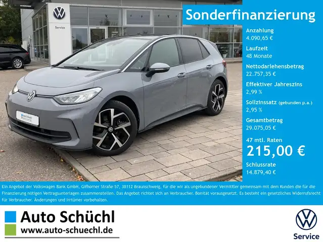 Volkswagen ID.3 Pro MOVE FACELIFT APP CONNECT+KAMERA+NAVI+C