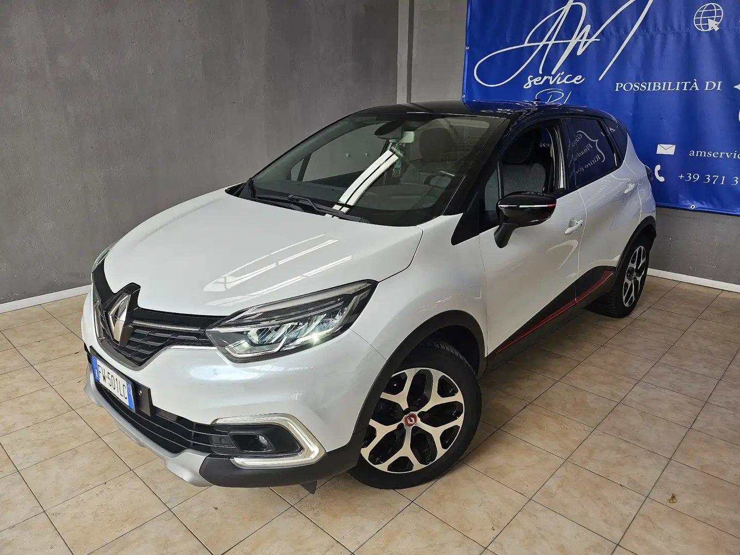 Renault Captur Captur 0.9 tce Sport Edition2 90cv Weiß - 1