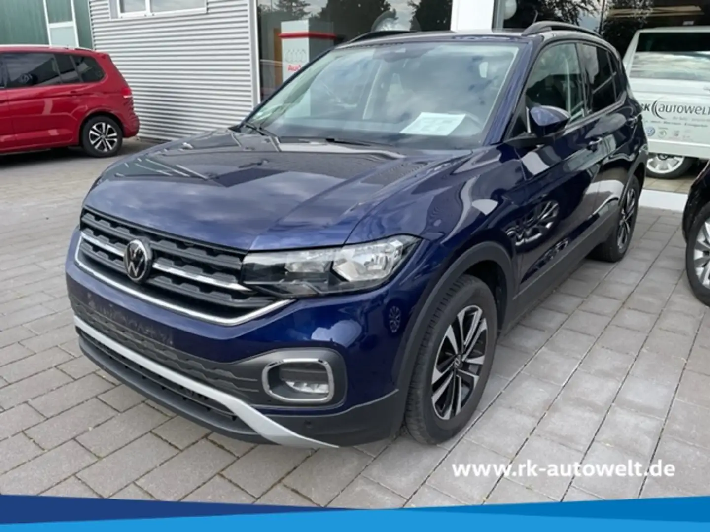 Volkswagen T-Cross 1.5 TSI DSG UNITED NAVI ACC Fernlichtass. PDCv+h L Blau - 1