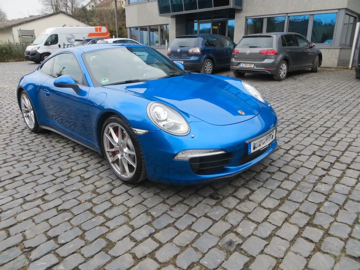 Porsche 991 Carrera 4S Approved*NAVI*CARPLAY Bleu - 1