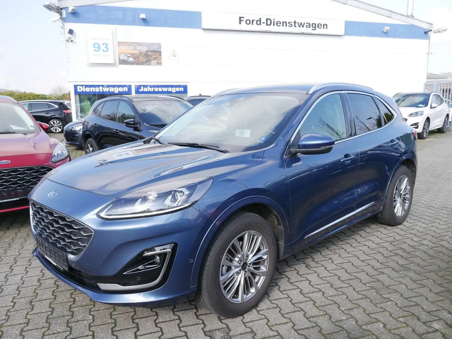 Ford Kuga Vignale ACC TWA Kamera AHK LED HUD Bleu - 1