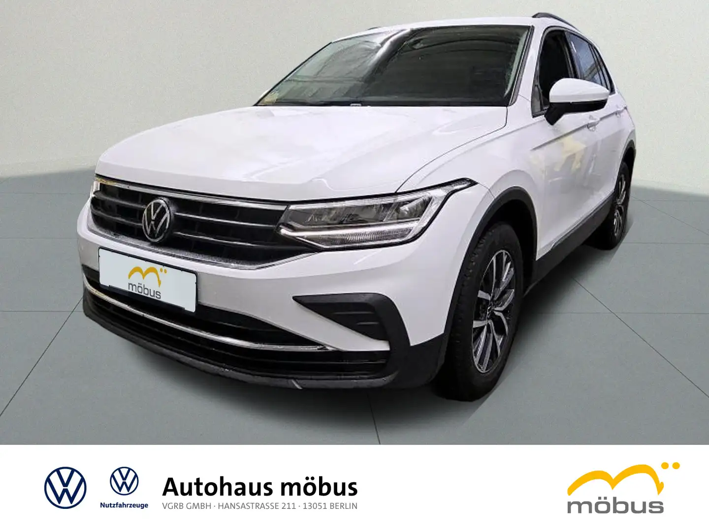 Volkswagen Tiguan 2.0 TDI Life *DSG*ACC*LED*NAV*RFK*APP* Weiß - 2