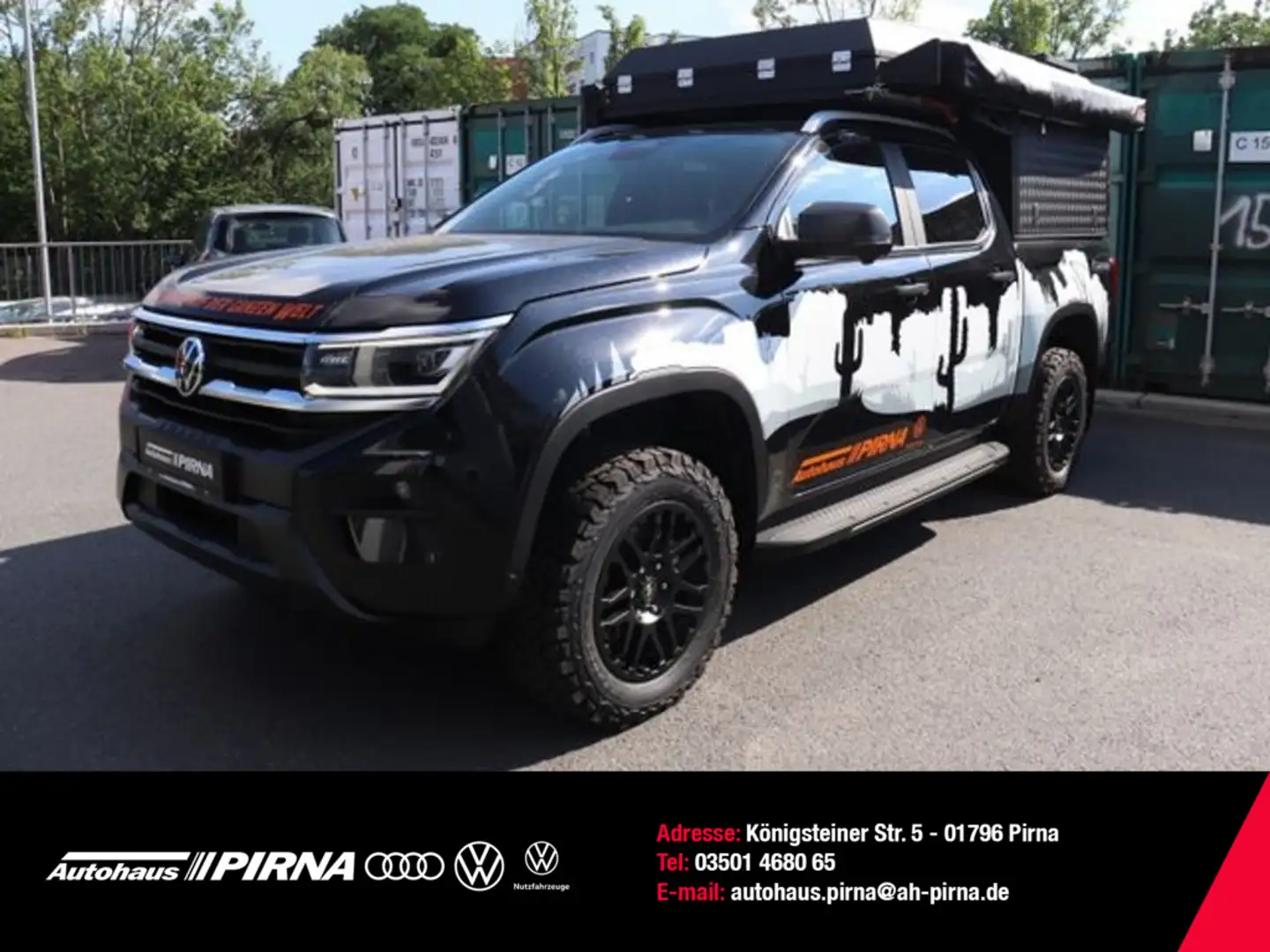 Volkswagen Amarok PanAmericana DC 3.0 TDI #AluCab-Camper Černá - 1