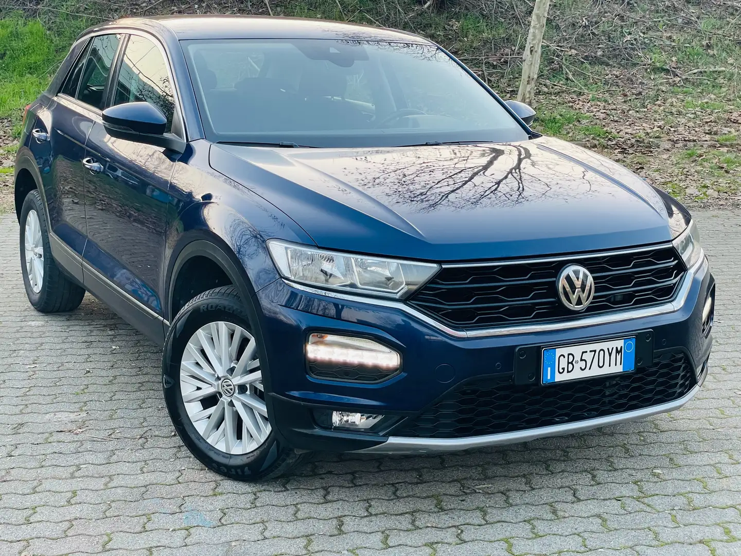 Volkswagen T-Roc T-Roc 1.6 tdi EURO 6D OK NEOPATENTATI Blu/Azzurro - 1