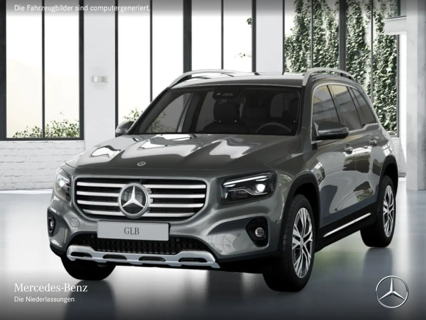 Mercedes-Benz GLB 200 PROGRESSIVE+360°+AHK+MULTIBEAM+TOTW+7G Gris - 2
