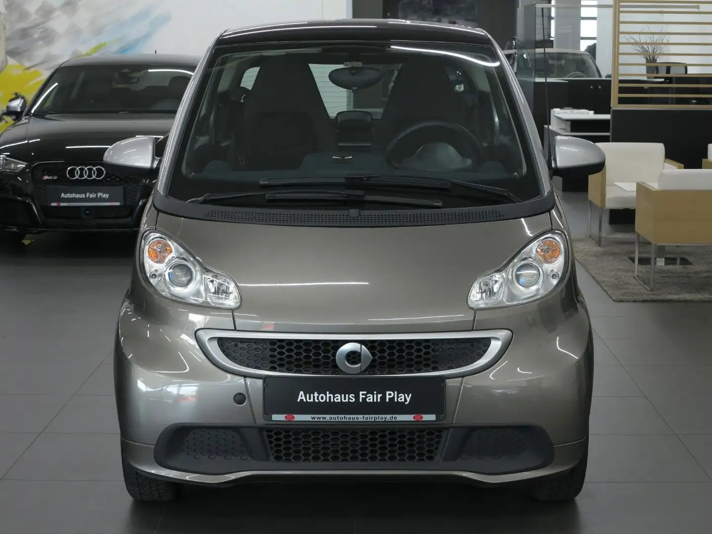 smart forTwo coupe MHD Servo/Pano/Softouch/37599km! Silber - 2