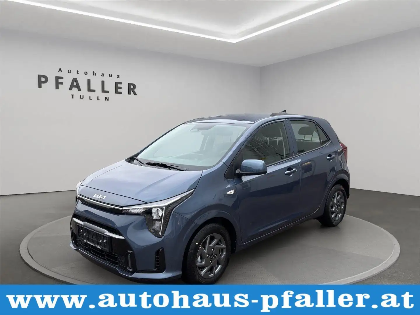 Kia Picanto 1,0 GDI ISG Silber Blau - 1
