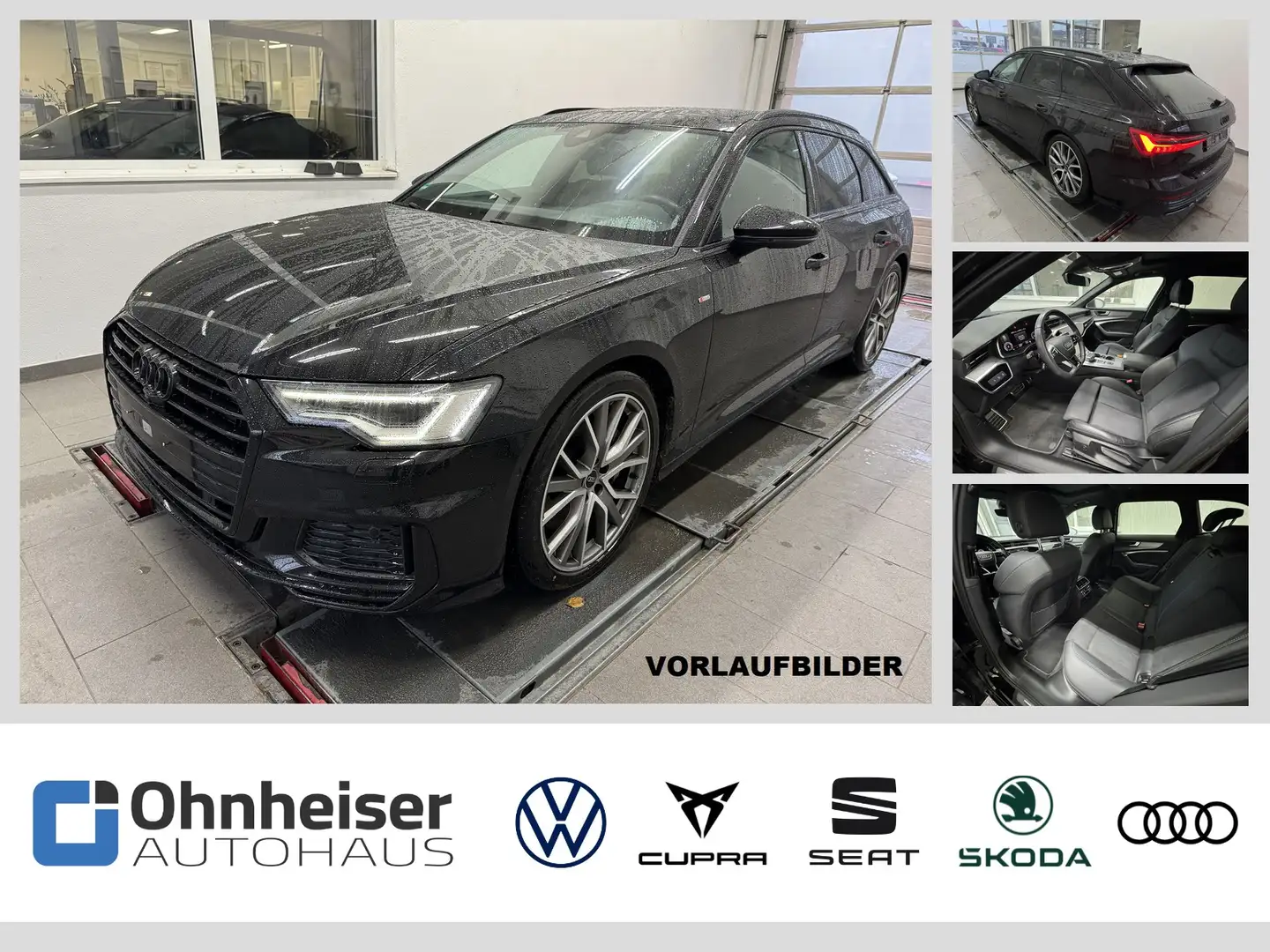 Audi A6 Avant 50 TFSI e quattro S-Line sport PANO*AHK*M Schwarz - 1