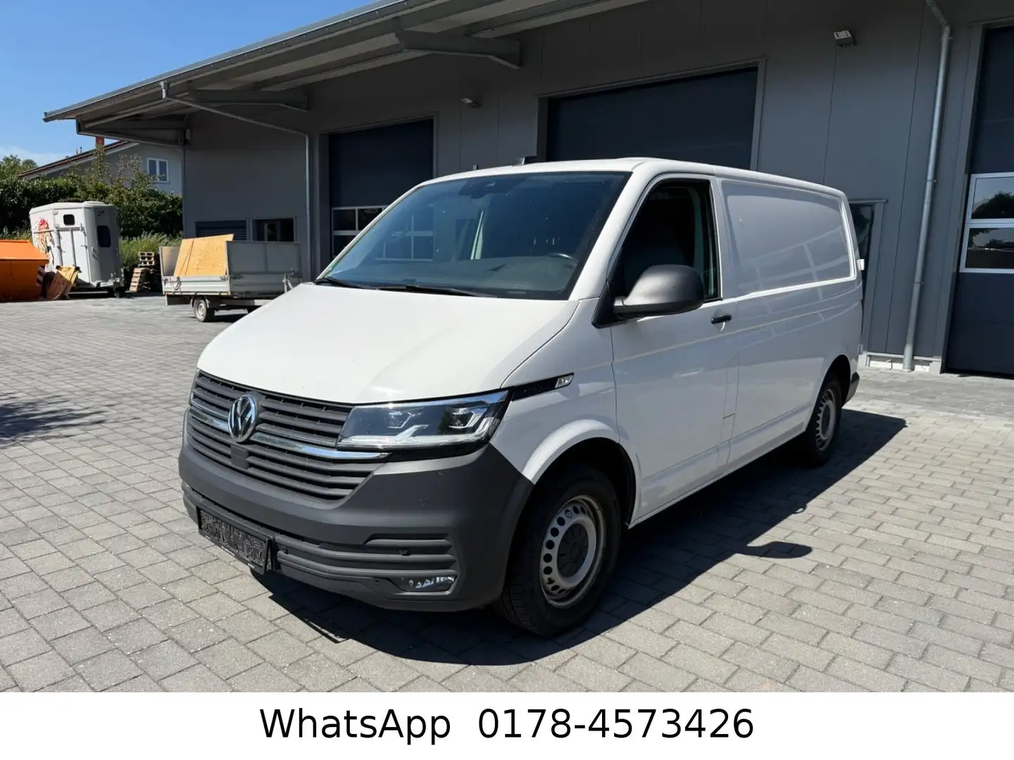 Volkswagen T6 Transporter 2.0 TDI DSG/LED/ACC/Navi Weiß - 1