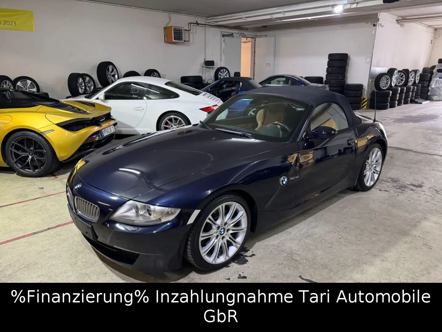 BMW Z4 3.0si Roadster M-Sportpaket Bi-Xenon *1.Hand* Blau - 2