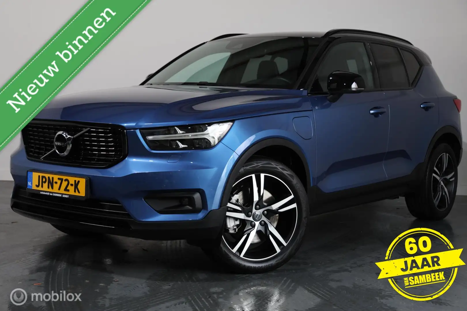 Volvo XC40 1.5 T4 Recharge R-Design-ACC-ELEK. TREKHAAK-WINTER Blauw - 1