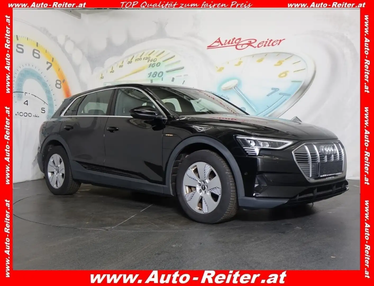 Audi e-tron 55 quattro 95kWh *LED, NAVI, ACC* Schwarz - 1