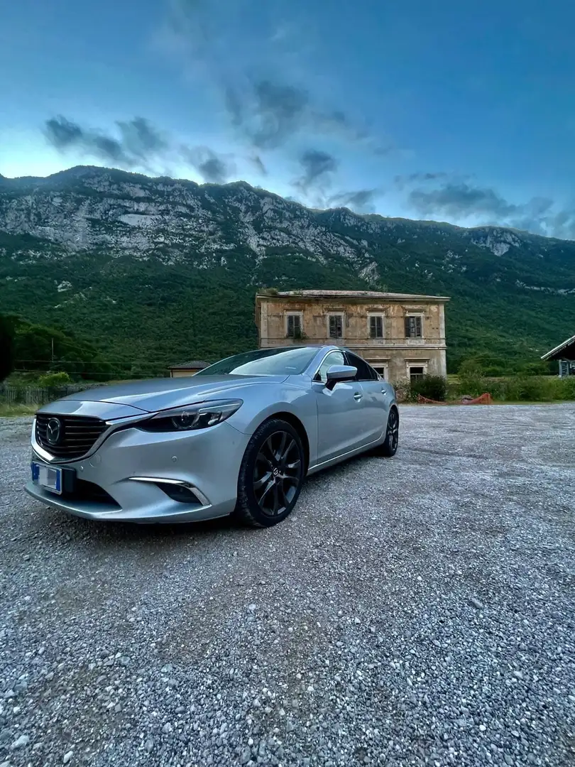 Mazda 6 6 III 2013 Berlina 2.2 Exceed 175cv 6at Argento - 2