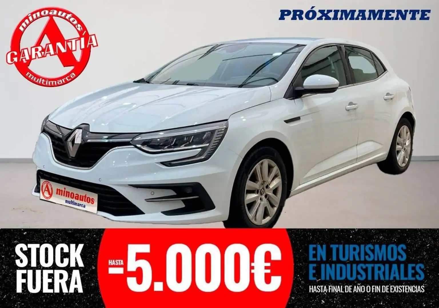 Renault Megane 1.5dCi Blue Business 85kW Weiß - 1