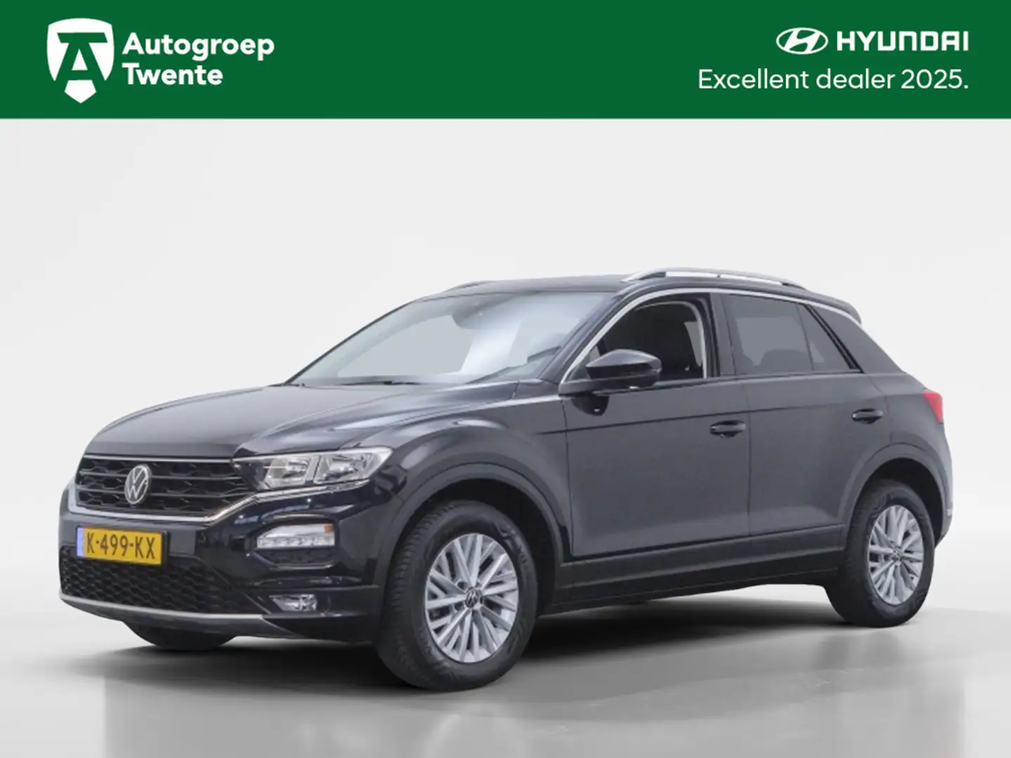Volkswagen T-Roc 1.0 TSI Style | Afn. Trekhaak | Navigatie | Carpla Schwarz - 1