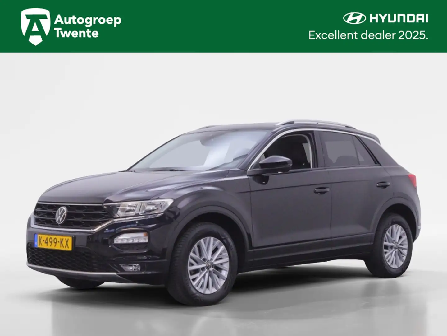 Volkswagen T-Roc 1.0 TSI Style | Afn. Trekhaak | Navigatie | Carpla Noir - 1