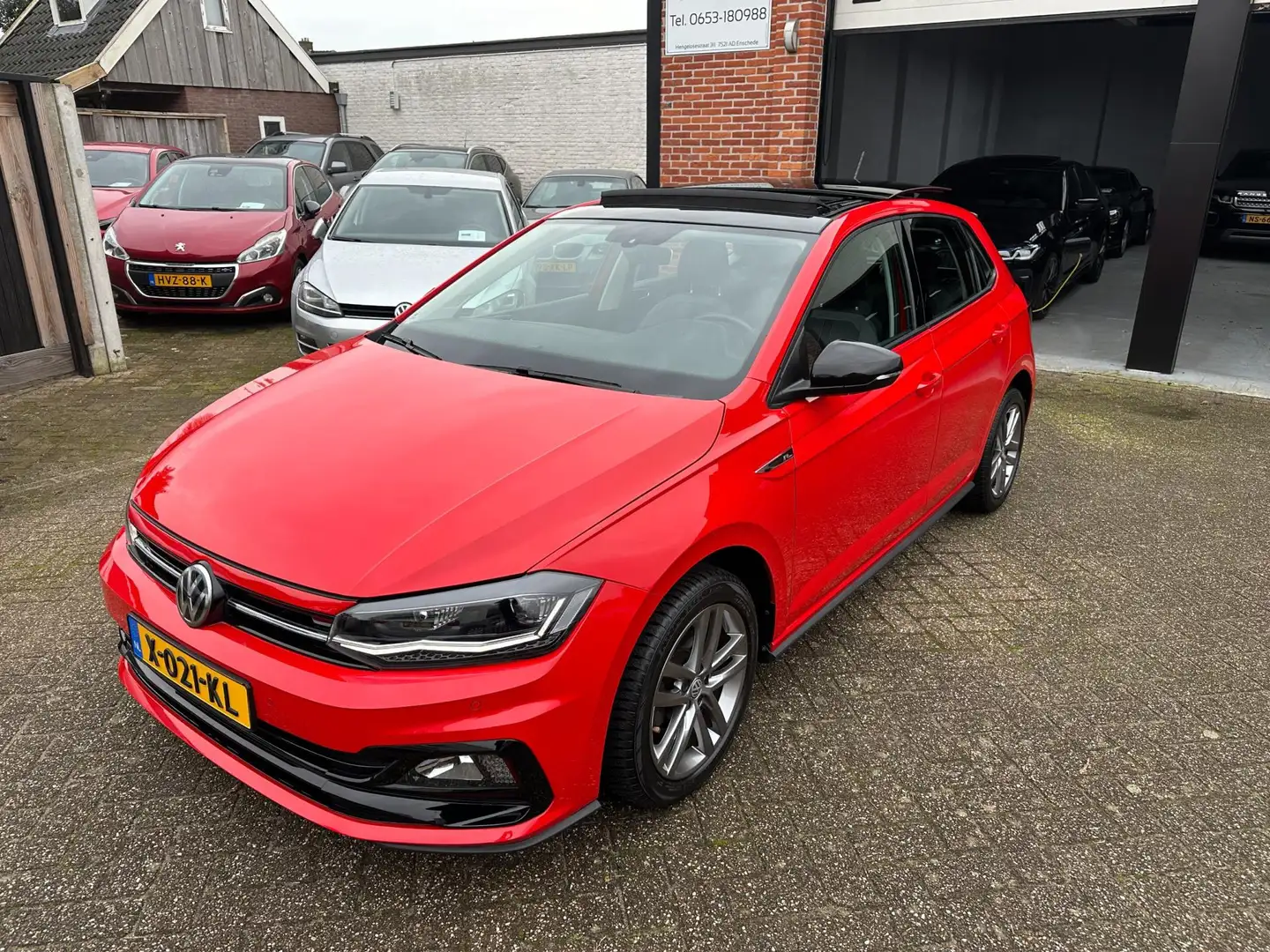 Volkswagen Polo 1.0 TSI 116 pk Comfortline Business r-line PANORAM Rood - 2