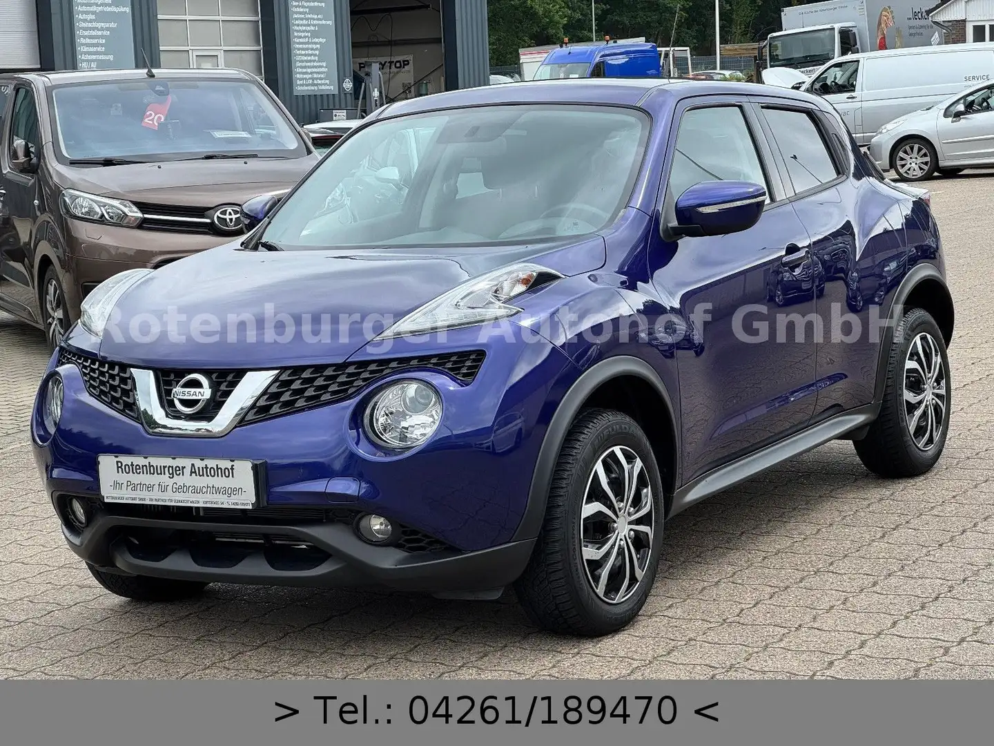 Nissan Juke 1.2 DIG-T*ACENTA*NAVI*KAMERA*TEMPOMAT*KLIMA Blau - 2
