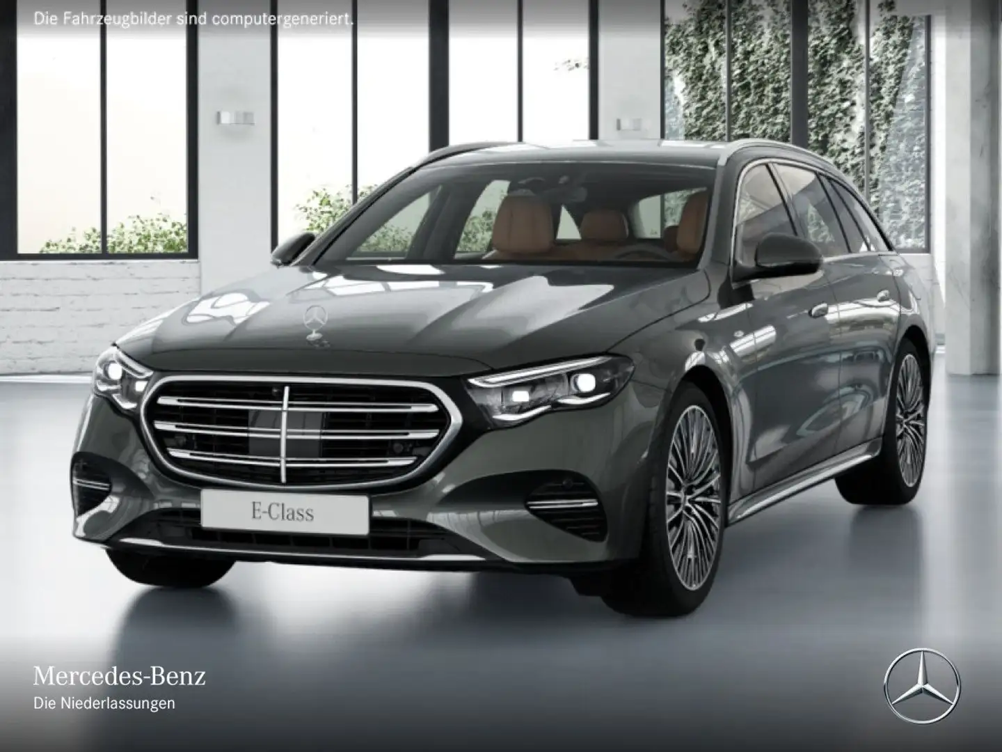 Mercedes-Benz E 300 de T Hybrid Exclusive 360° Burmester Distr. Grau - 2