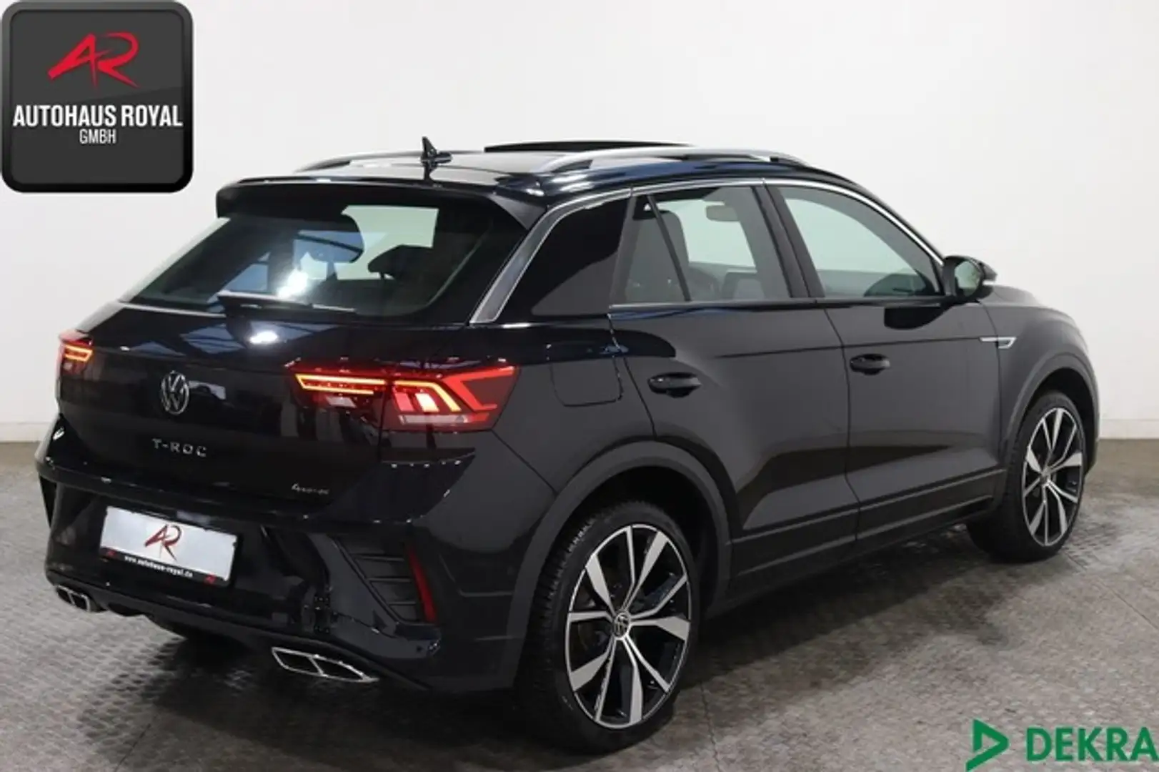 Volkswagen T-Roc 2.0 TDI 4M R LINE BLACK STYLE PARKASSIST Fekete - 2