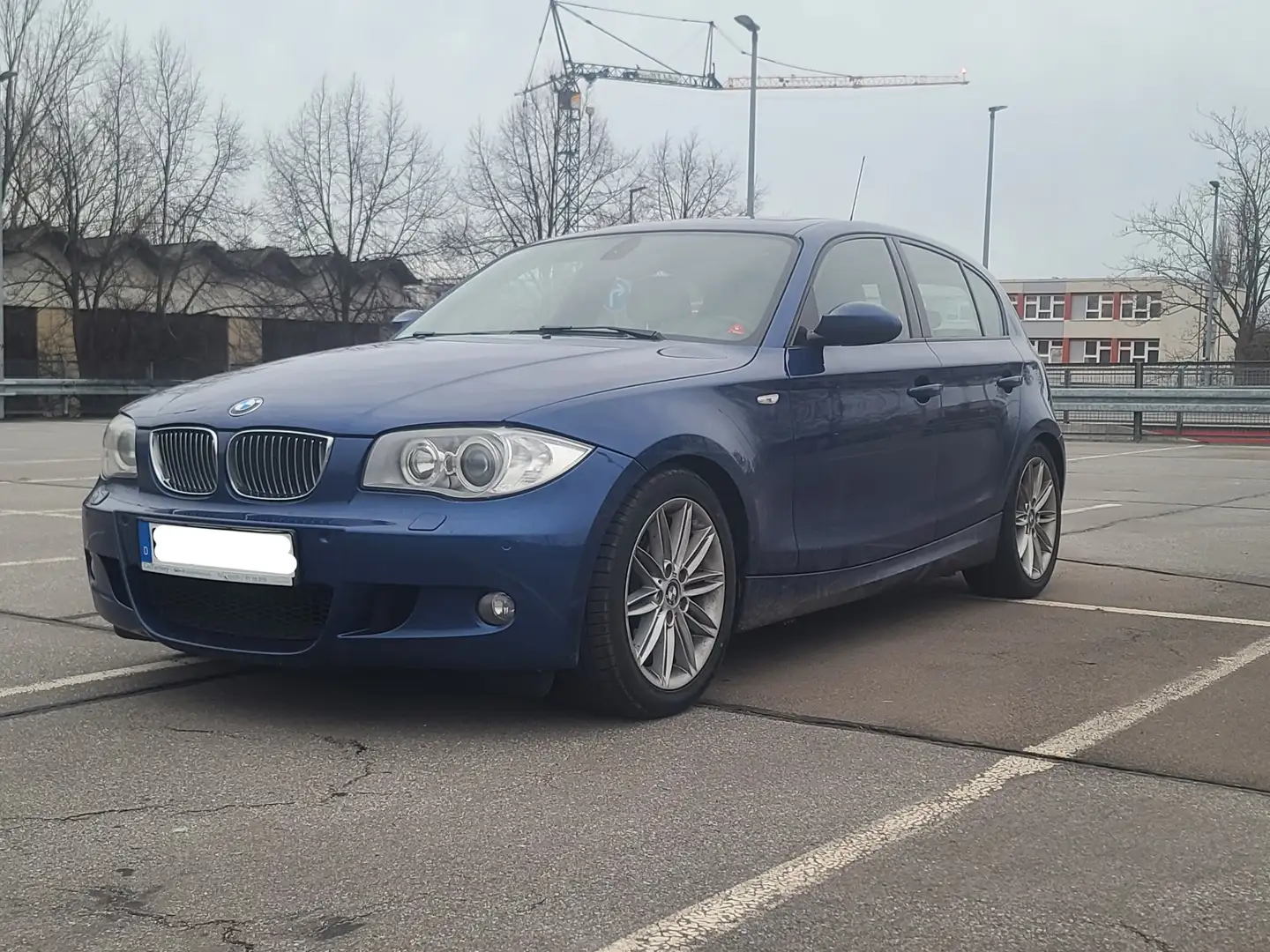 BMW 120 120i Aut. Bleu - 2