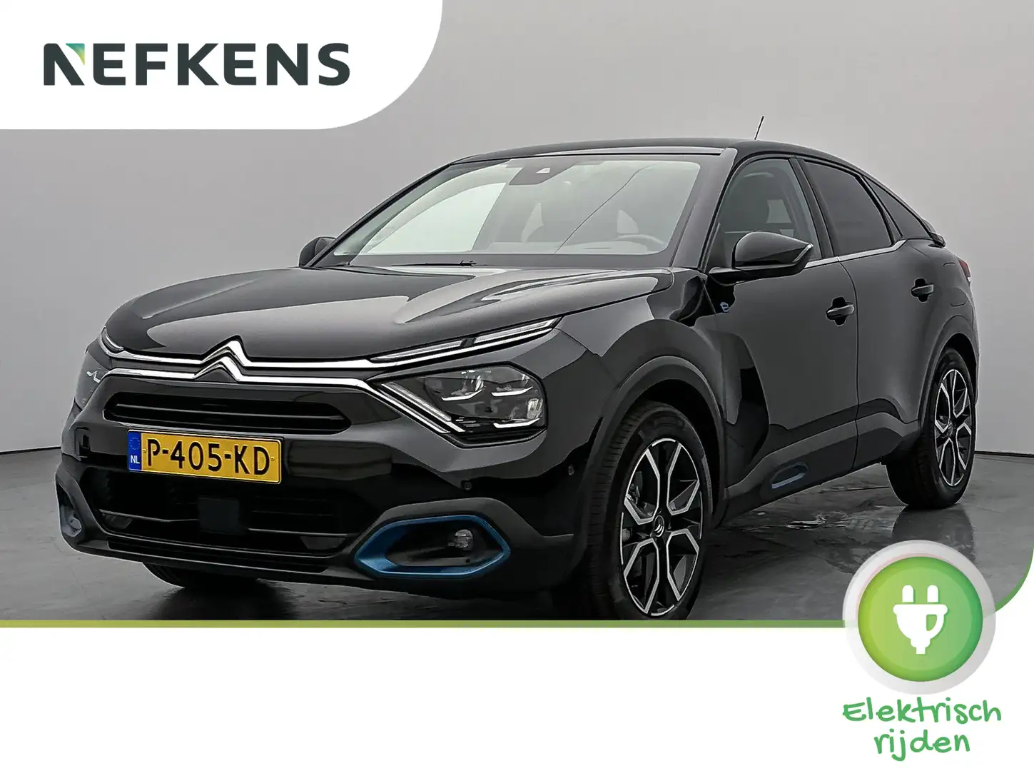 Citroen E-C4 Electric EV Shine 50 kWh 136 pk | Navigatie | Achteruitrijc Zwart - 1