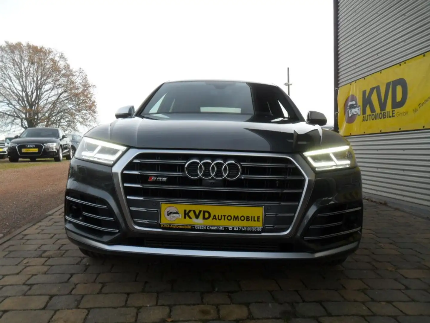 Audi SQ5 3.0 TFSI quattro Head-up-D.+ Luftfahrw. Gris - 2