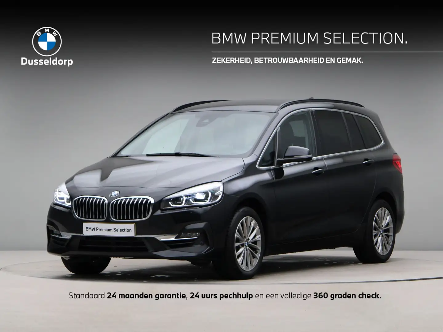 BMW 216 2-serie Gran Tourer 216i 7p. Business Edition Plus Zwart - 1